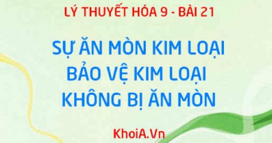 Sự ăn mòn kim loại, những yếu tố ảnh hưởng và cách bảo vệ kim loại không bị ăn mòn - Hóa 9 bài 21